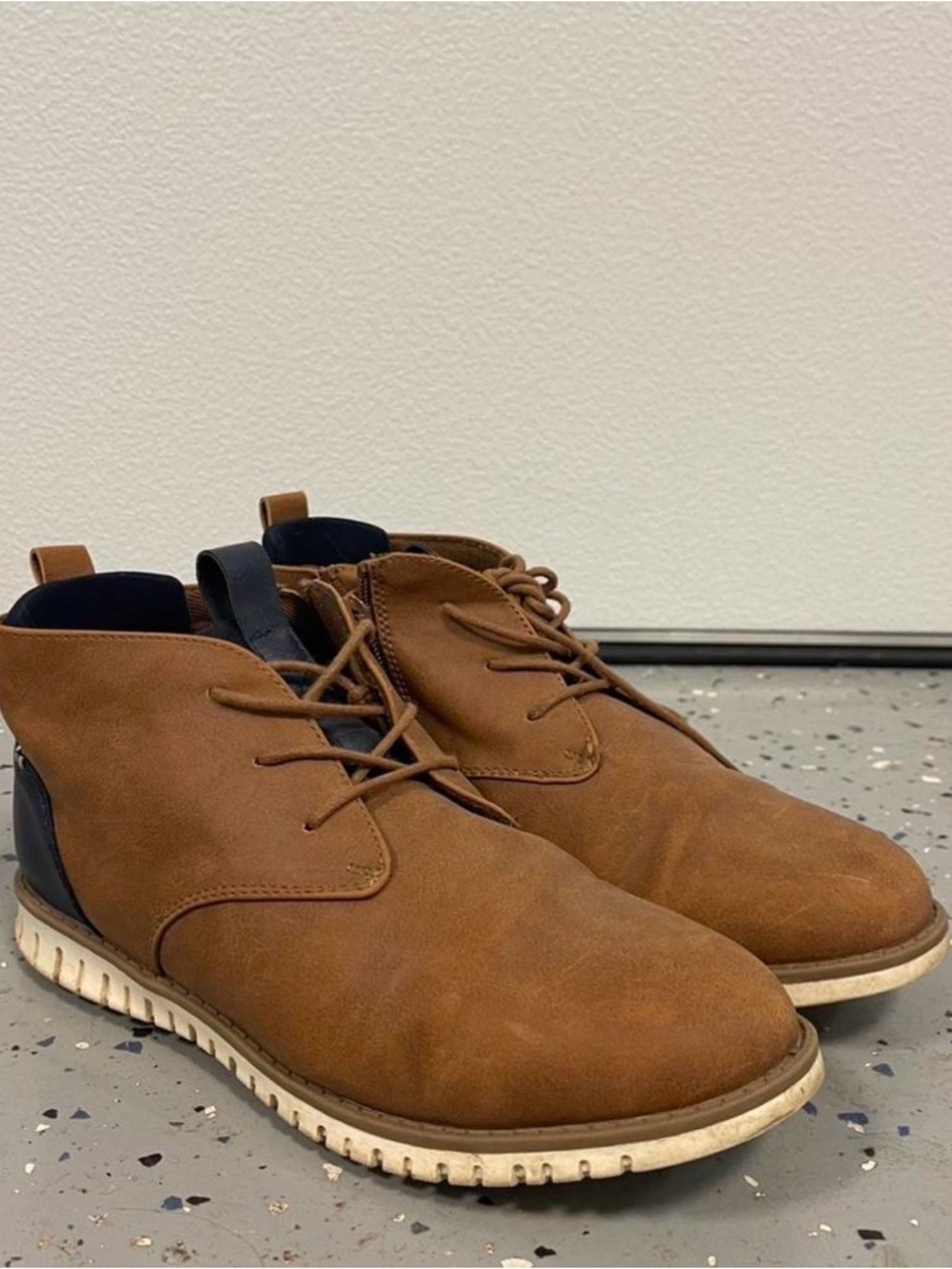Cat & Jack Brown Lace-Up Kids Chukka Boots